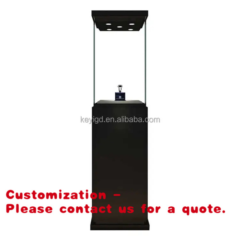 Jewelry Stand Watches - custom.Customize Jewelry Shop Floor Standing Glass