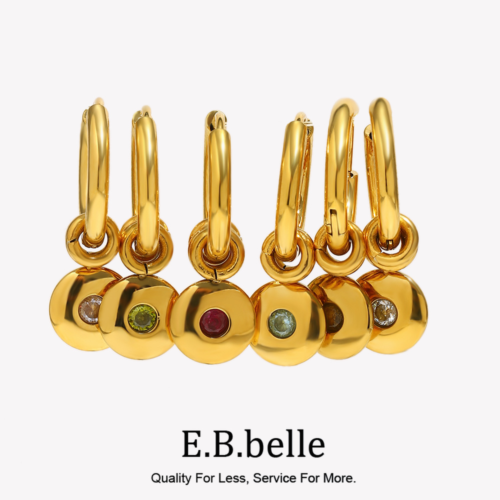 Birthstone Ring Set - E.B.belle Round Card 12 Month Birthstone