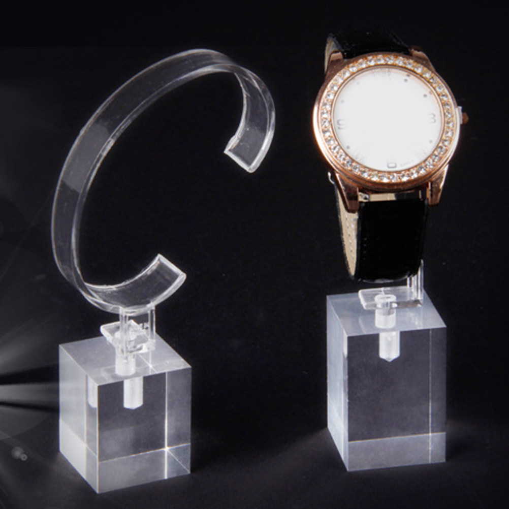 3Pcs C-Shaped Acrylic Watch Di – Jewelry Stand Watches Bewertung und Preis