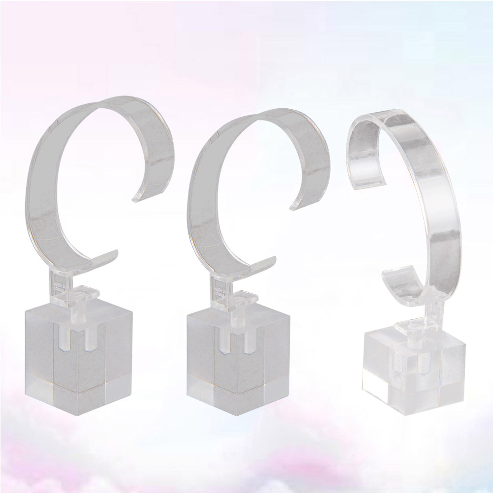 3Pcs C-Shaped Acrylic Watch Di – Jewelry Stand Watches Bewertung und Preis