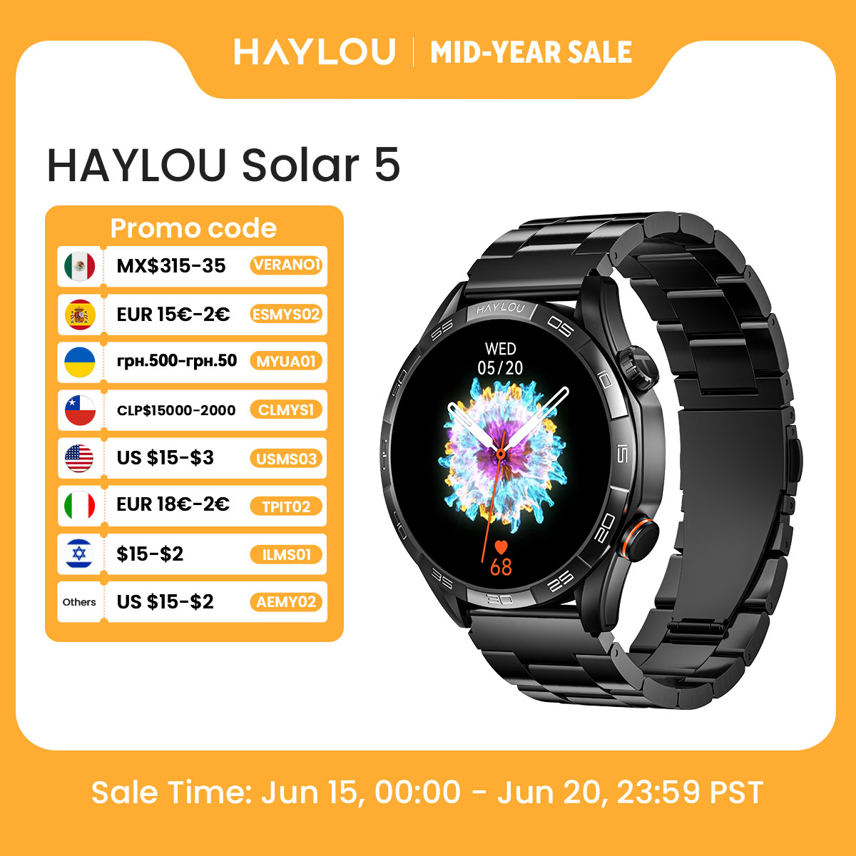 HAYLOU Solar 5 Voice Calling S – Italian Jewelry Watches Bewertung und Preis