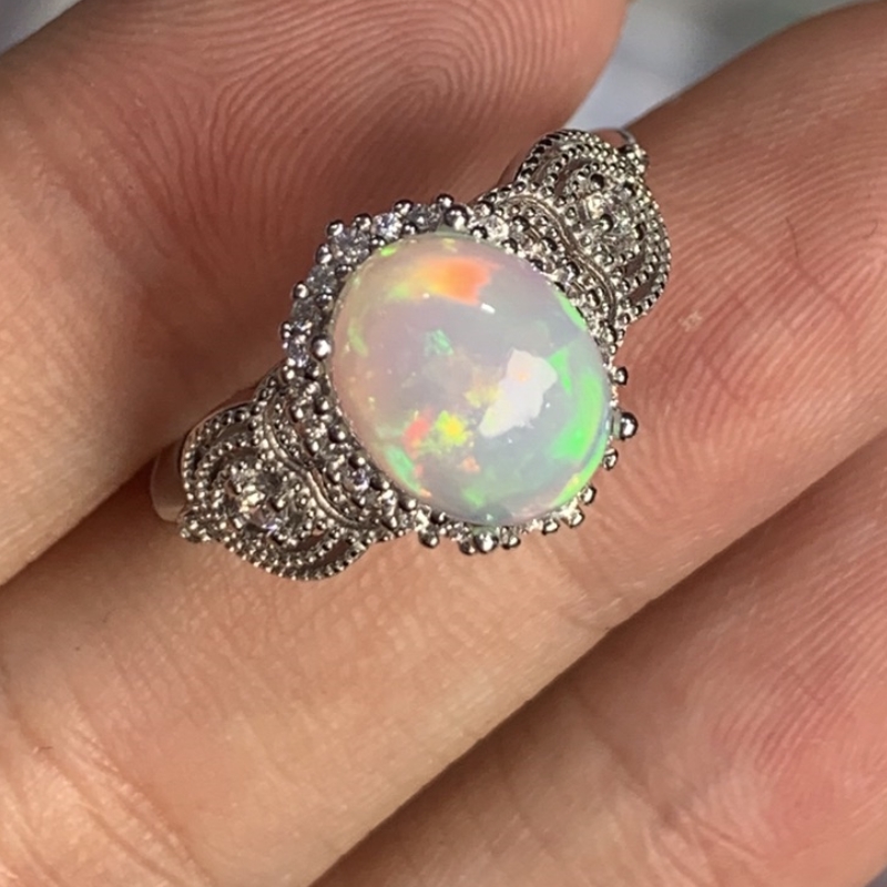October Birthstone 100% Natura – Birthstone Ring Set Bewertung und Preis