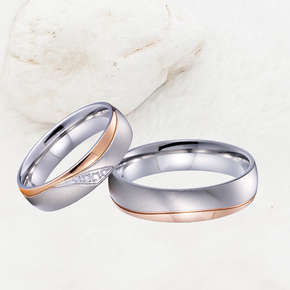 Finger Rings For Girls Couples – Titanium Steel Ring Bewertung und Preis