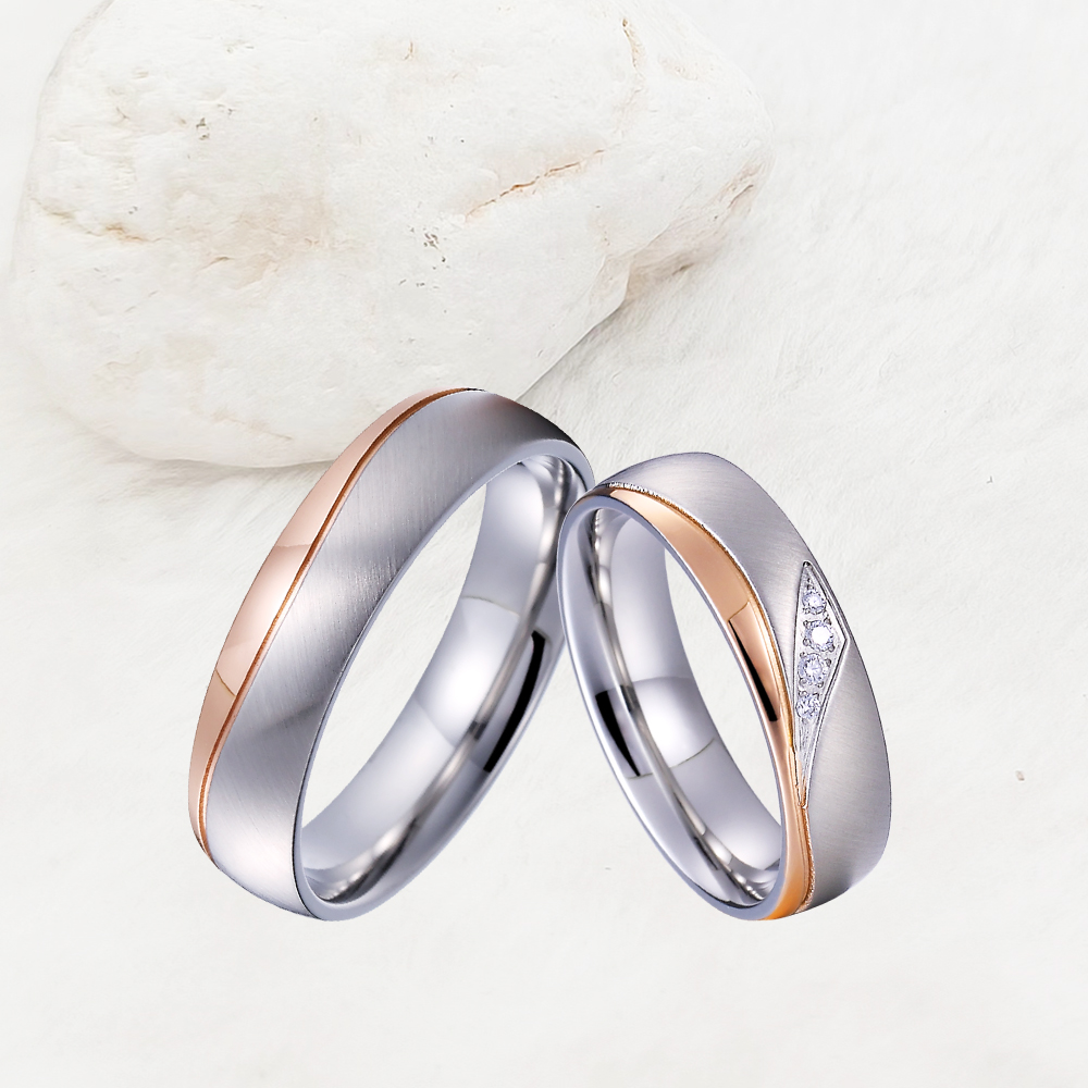 Finger Rings For Girls Couples – Titanium Steel Ring Bewertung und Preis