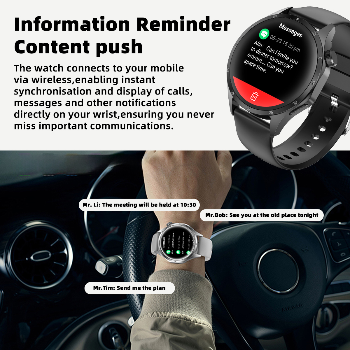 New Smartwatch Android IOS 1.5 – Italian Jewelry Watches Bewertung und Preis
