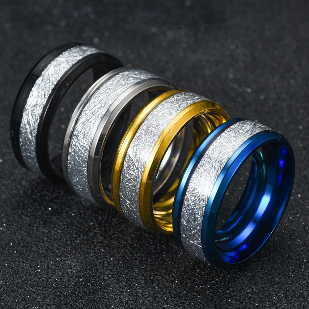 2025 New Punk Bohemian Titaniu – Titanium Steel Ring Bewertung und Preis