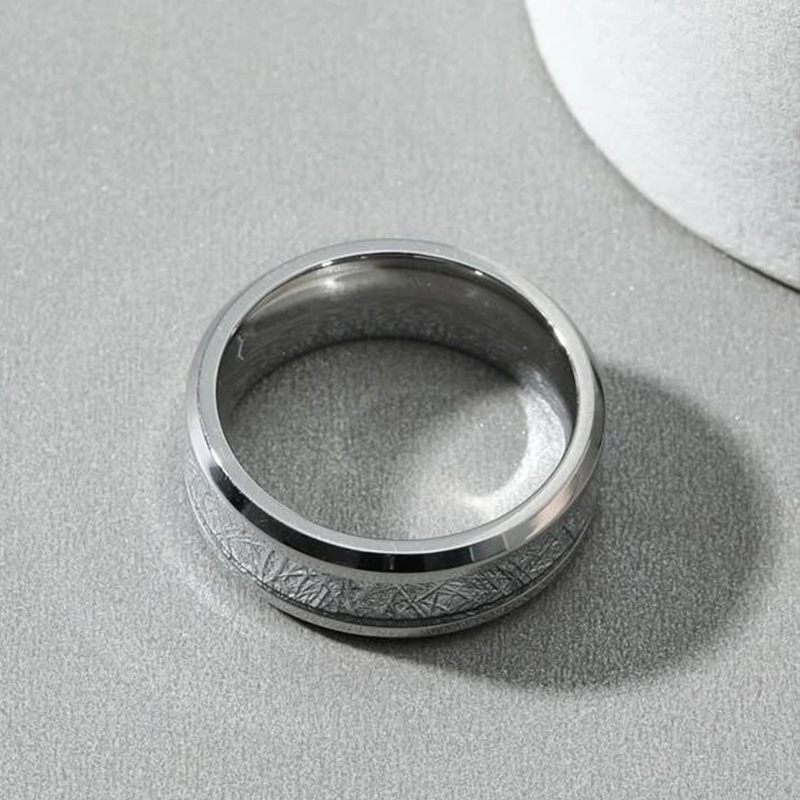 2025 New Punk Bohemian Titaniu – Titanium Steel Ring Bewertung und Preis