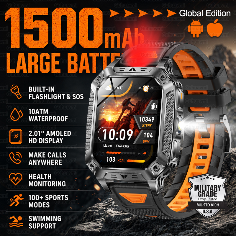 New 1500mAh Military Outdoor S – Italian Jewelry Watches Bewertung und Preis
