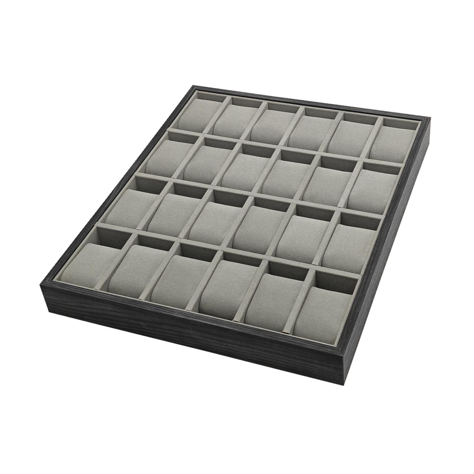 24 Slot Wooden Watch Storage T – Jewelry And Watches Exhibition Bewertung und Preis