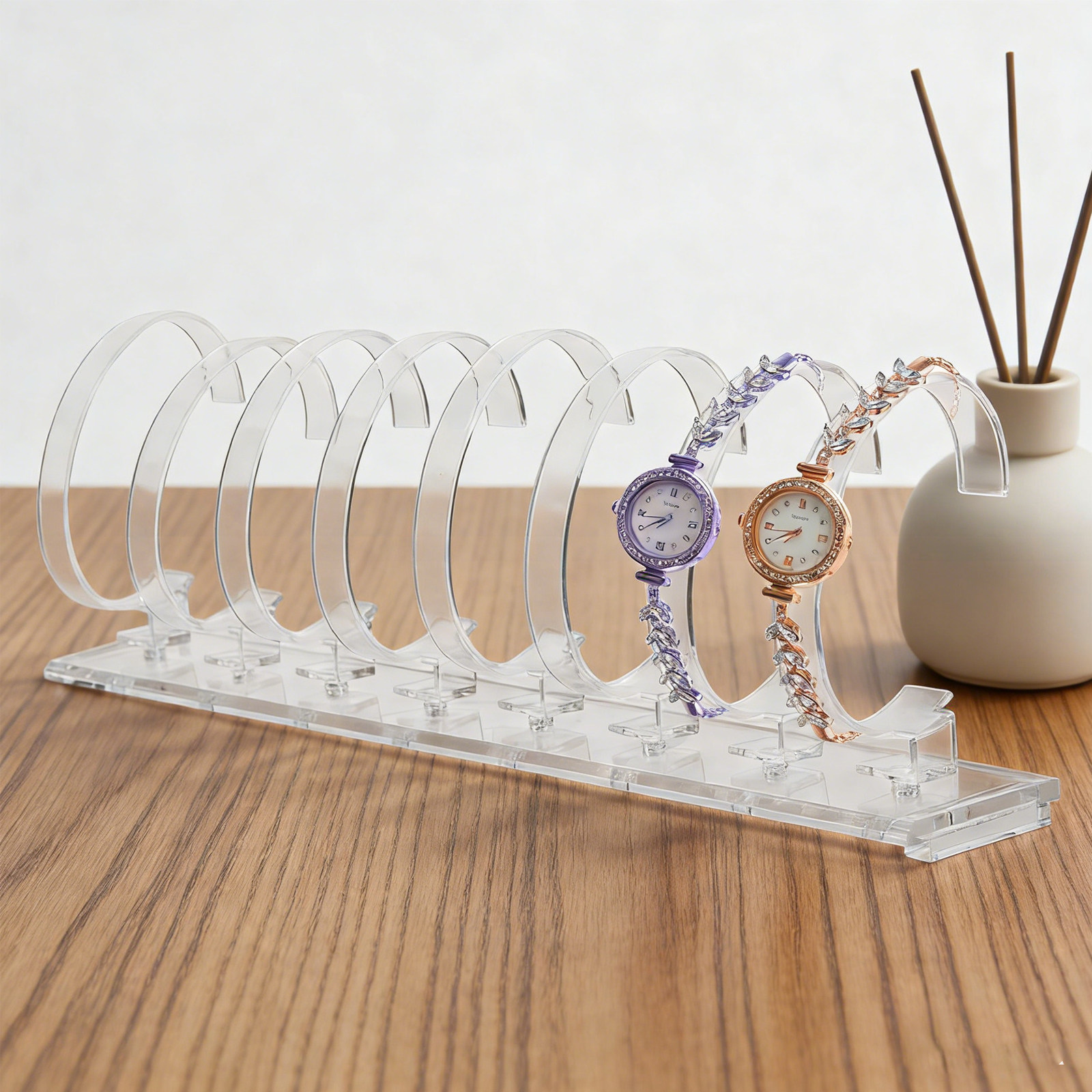 Clear 8-Position Watch Display – Jewelry Stand Watches Bewertung und Preis
