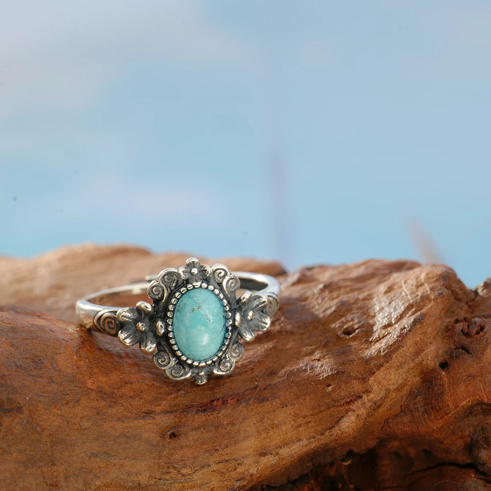 Vintage 925 Silver Ring Natura – Birthstone Ring Set Bewertung und Preis