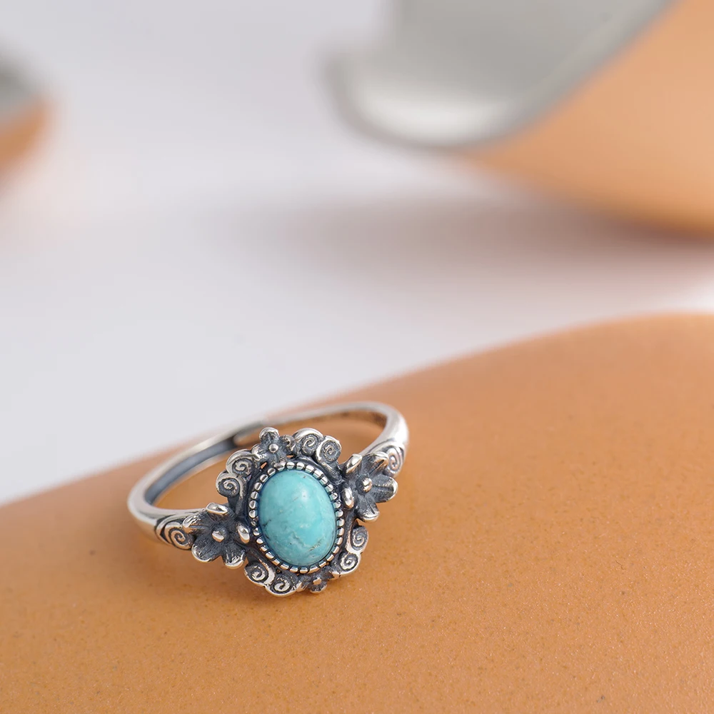 Vintage 925 Silver Ring Natura – Birthstone Ring Set Bewertung und Preis