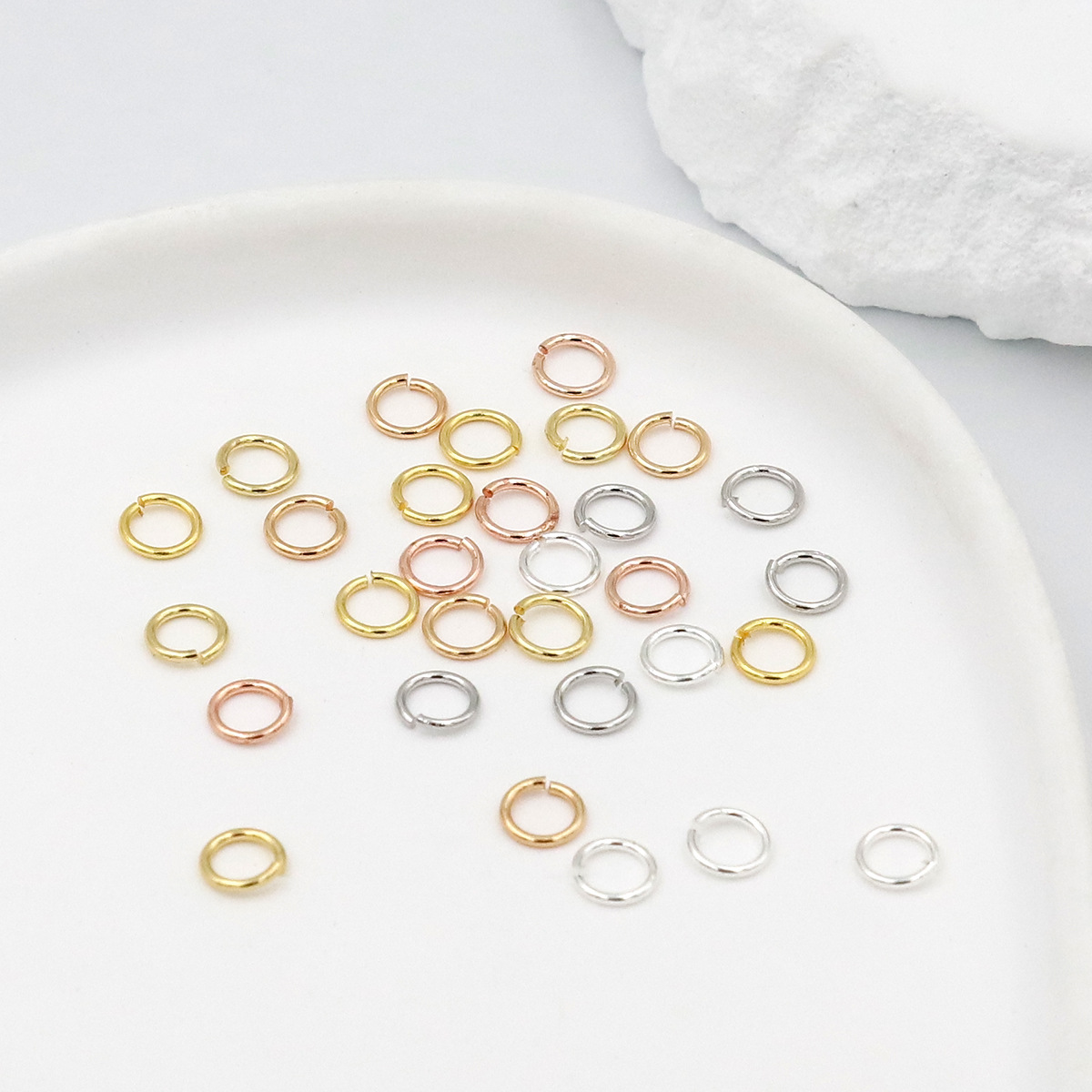 50-100 pcs/lot 3-10mm 925 Silv – Sterling Silver Ring Bewertung und Preis