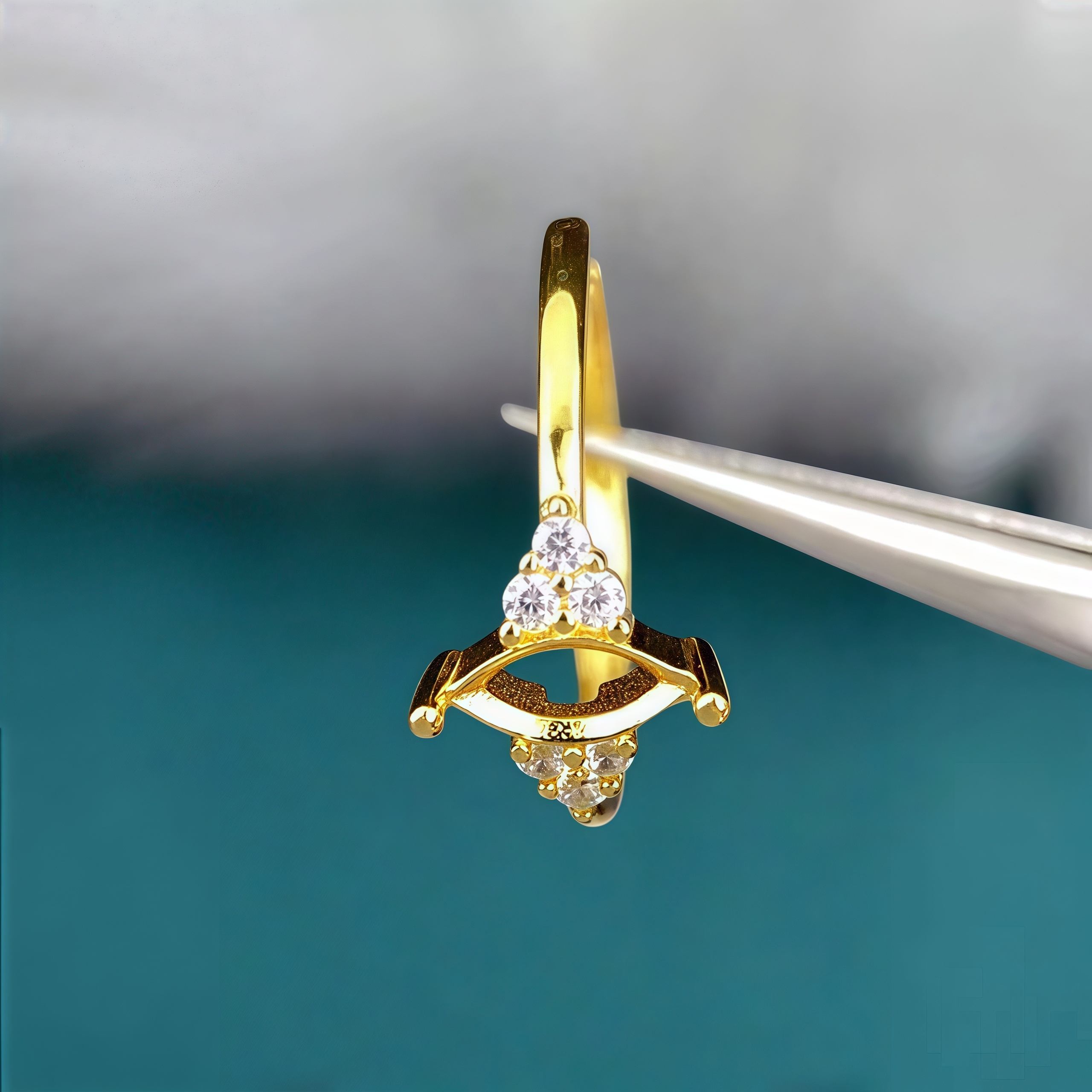 Y Fashion Ring Holder DIY Empt – Sterling Silver Ring Bewertung und Preis