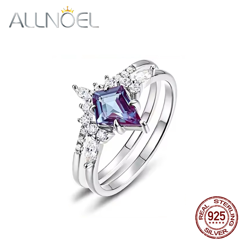 ALLNOEL Kite Cut 0.91ct Alexan – Birthstone Ring Set Bewertung und Preis
