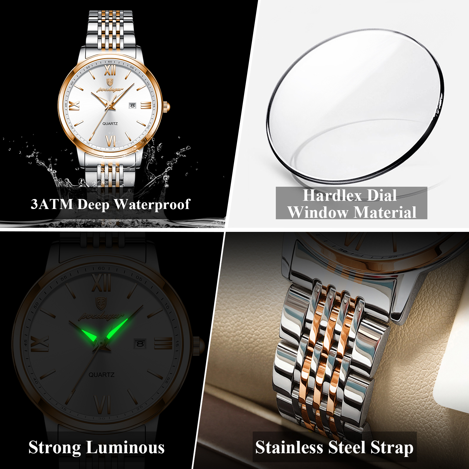 POEDAGAR Luxury Woman Watches  – Rg Watches & Jewelry Gmbh Bewertung und Preis