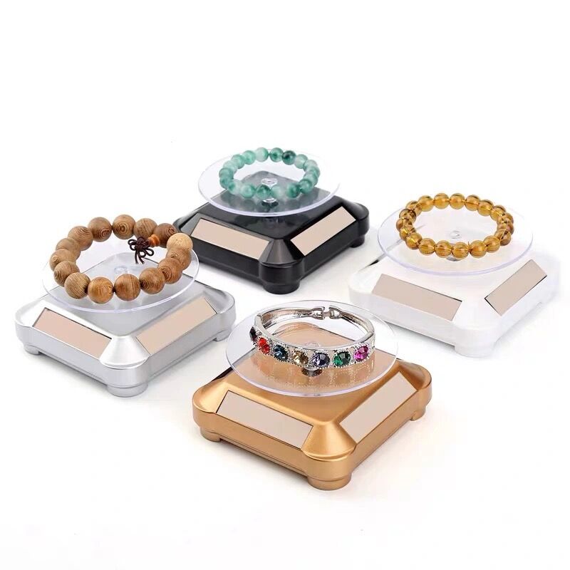 360 Degree Turntable Solar Rot – Jewelry And Watches Exhibition Bewertung und Preis