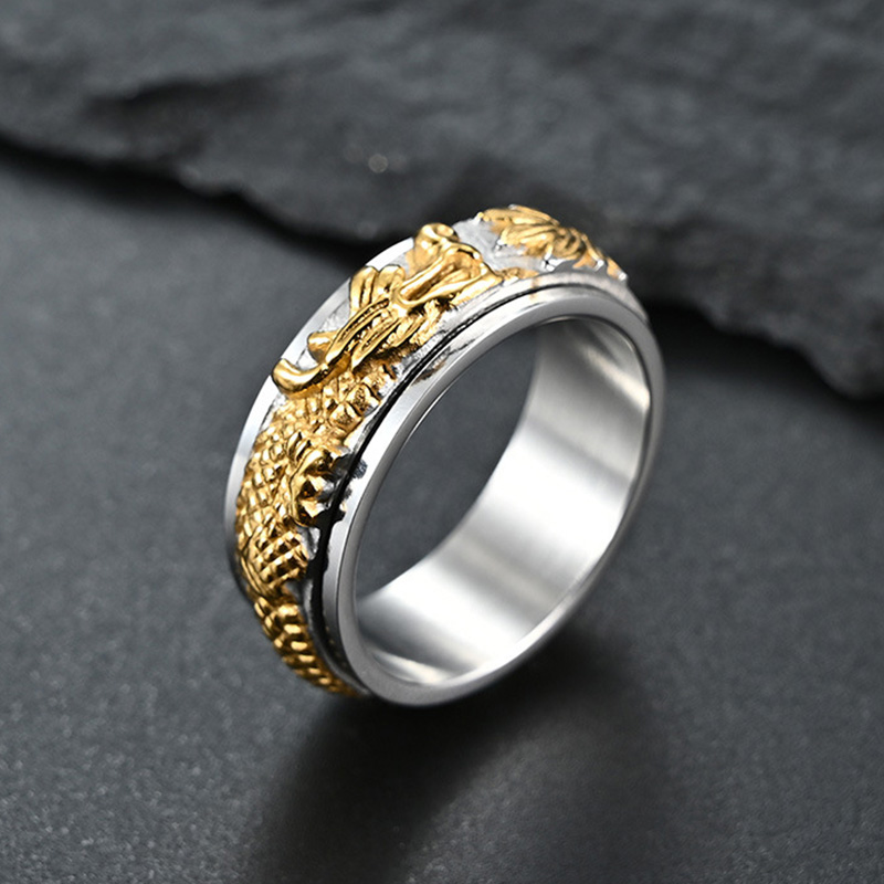 Unique 8MM Titanium Stainless  – Titanium Steel Ring Bewertung und Preis