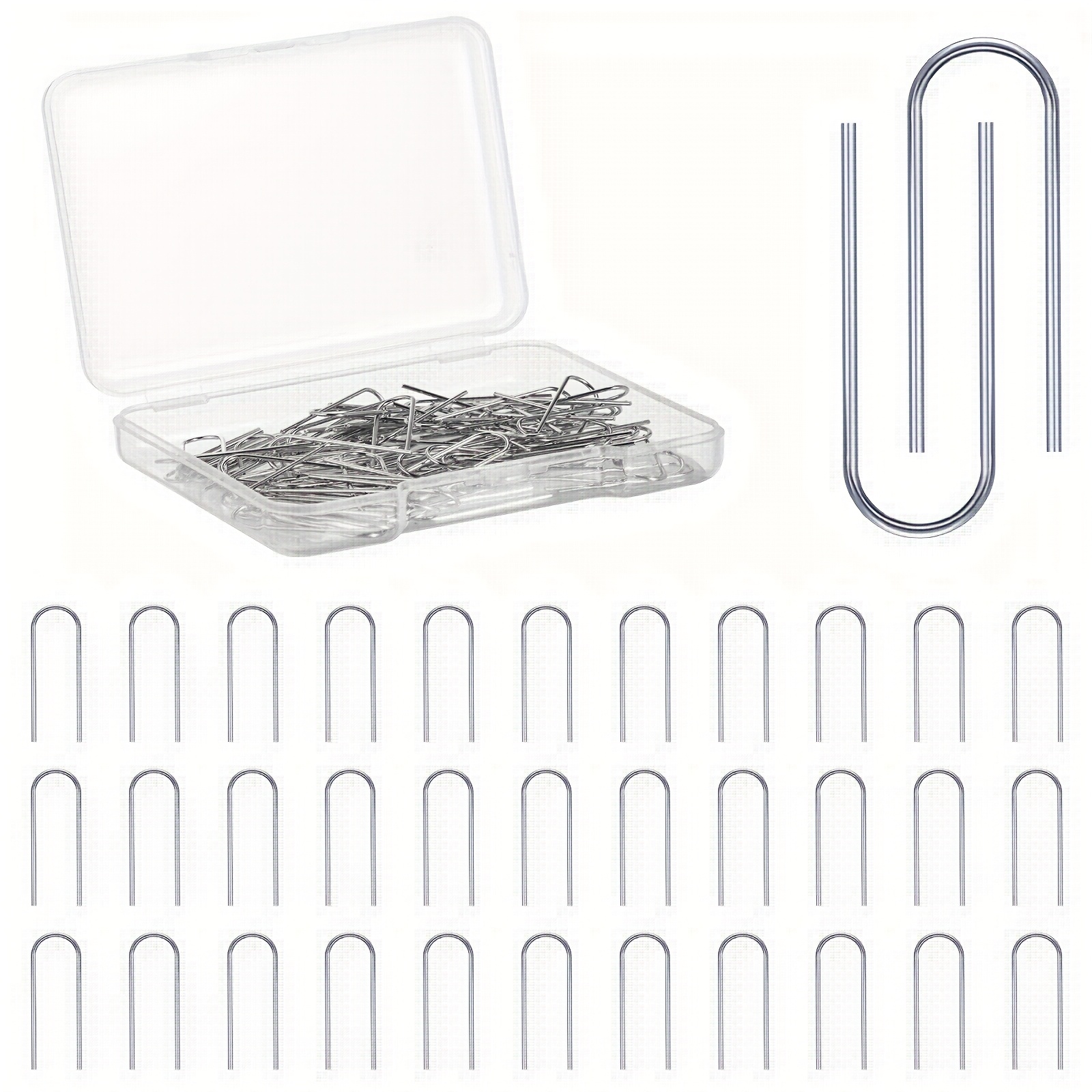 1 Box /100 Pieces U-shaped tit – Titanium Steel Ring Bewertung und Preis