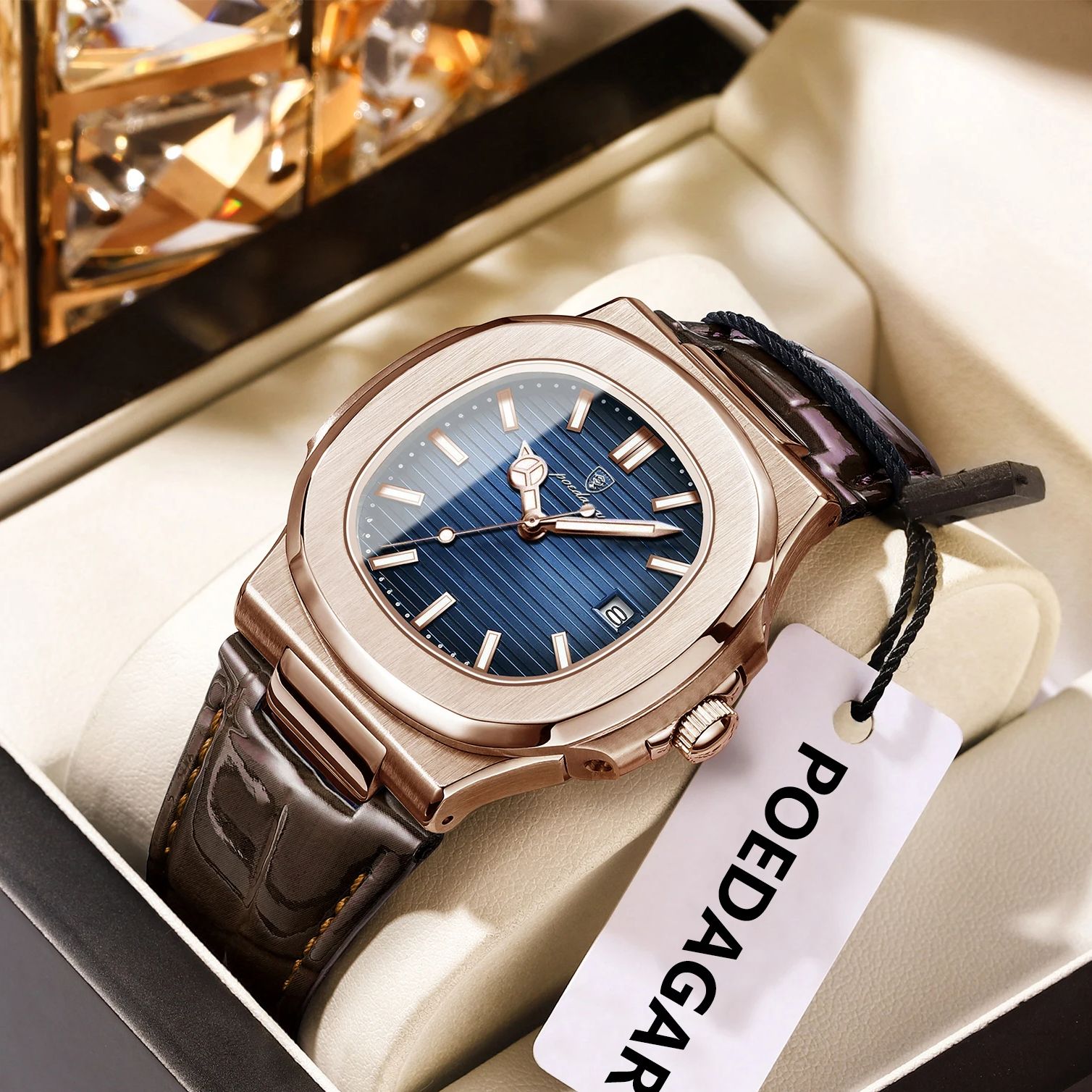 POEDAGAR Business Man Watch Da – Rg Watches & Jewelry Gmbh Bewertung und Preis
