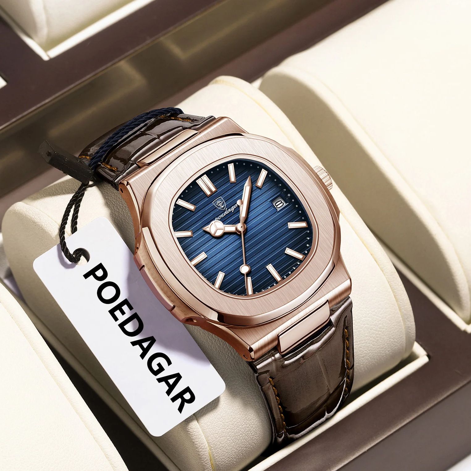 POEDAGAR Business Man Watch Da – Rg Watches & Jewelry Gmbh Bewertung und Preis