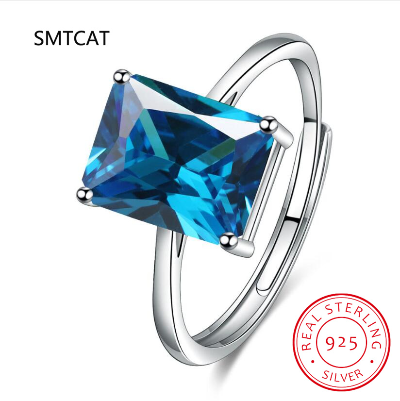 Emerald Cut Natural Citrine 92 – Birthstone Ring Set Bewertung und Preis