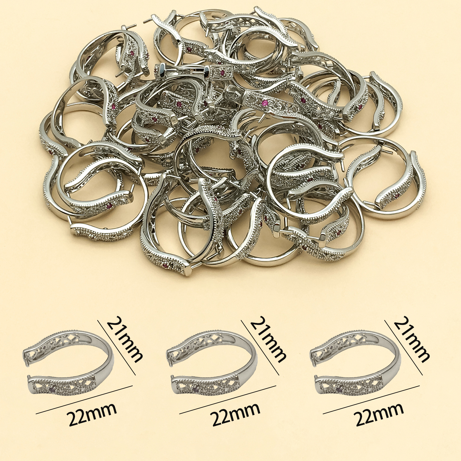5pcs 18k gold-plated copper th – Gold Plated Ring Bewertung und Preis