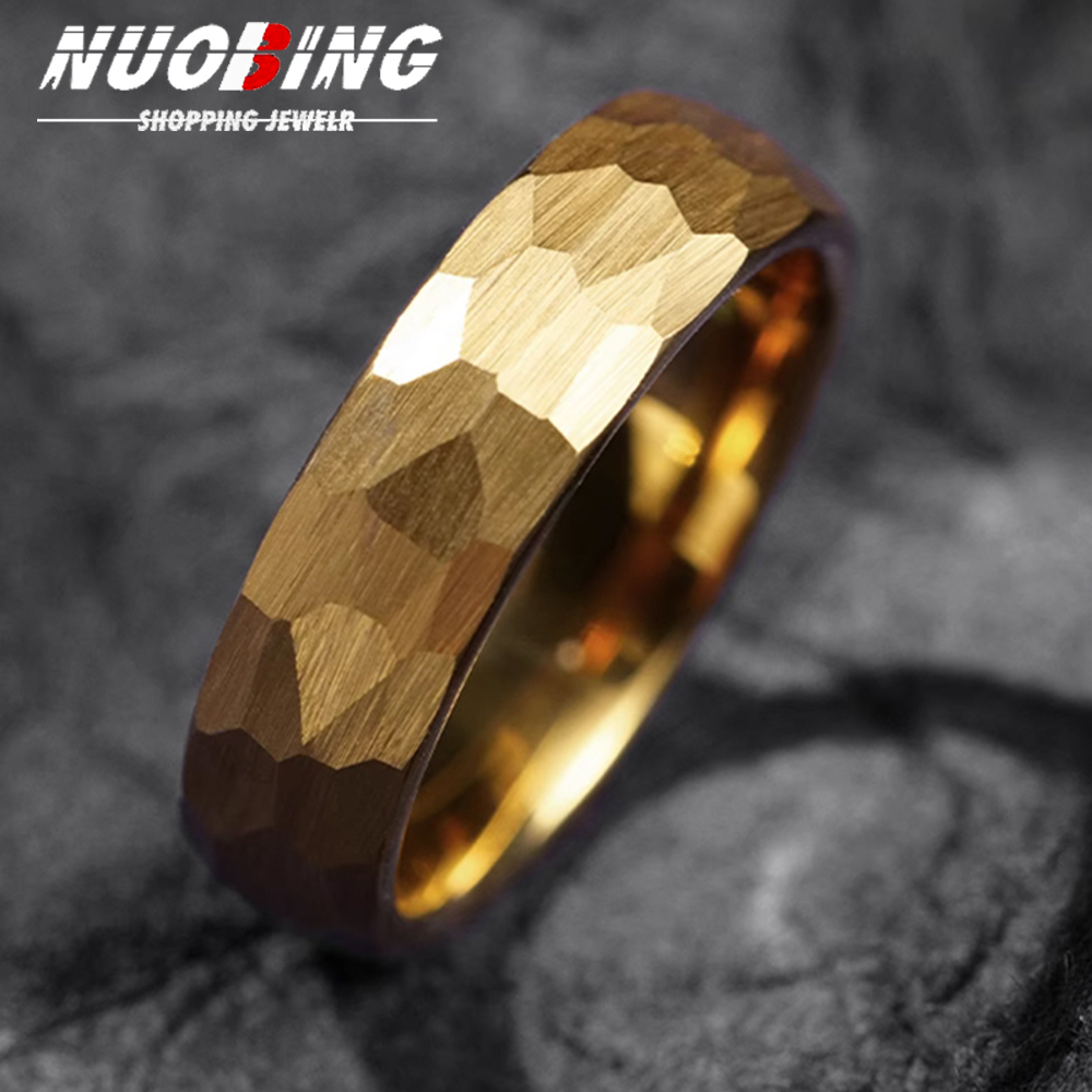 Hammered Multi-faceted Titaniu – Titanium Steel Ring Bewertung und Preis