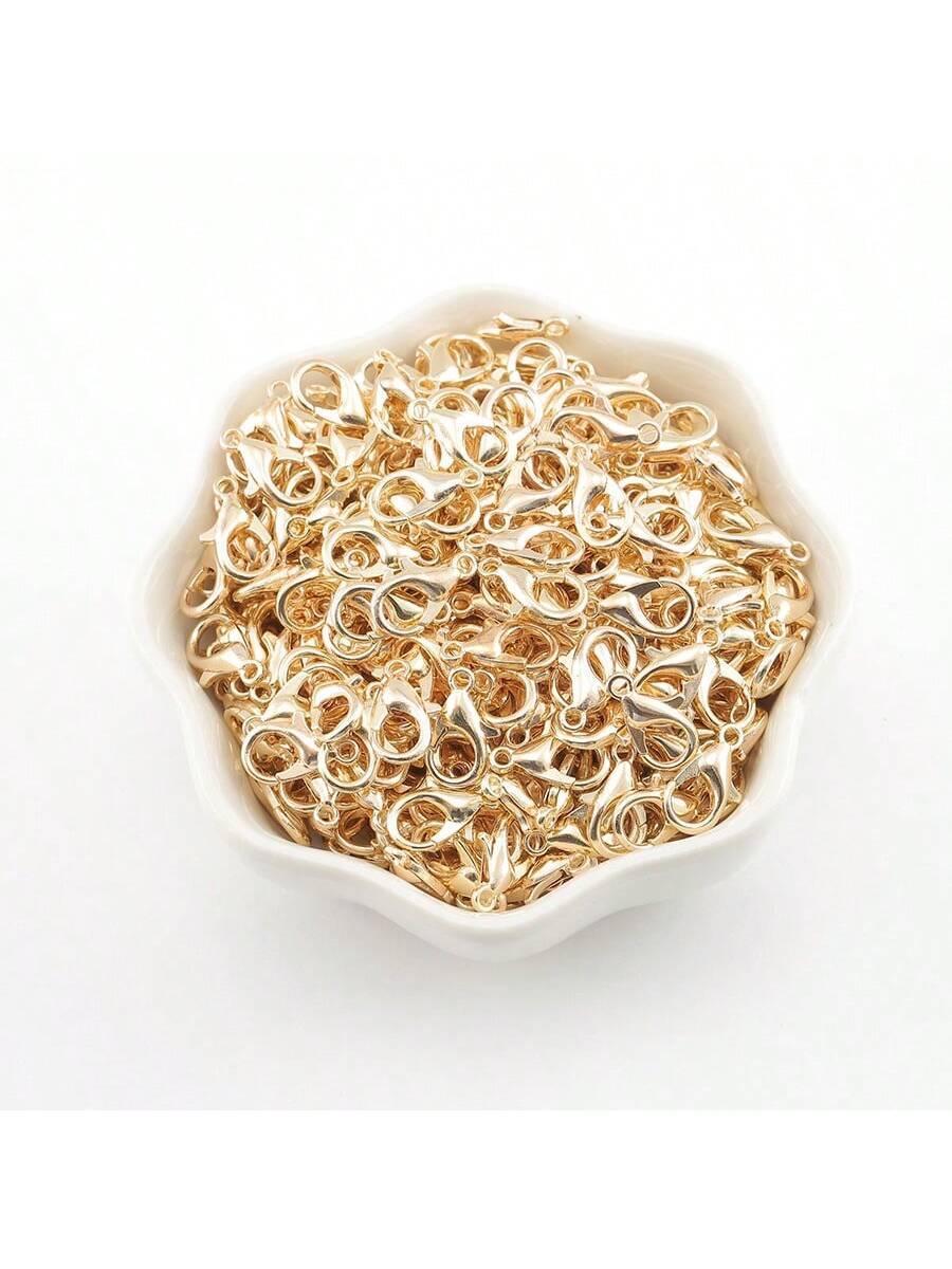 100pcs 12x7mm Lobster Clasp An – Gold Plated Ring Bewertung und Preis
