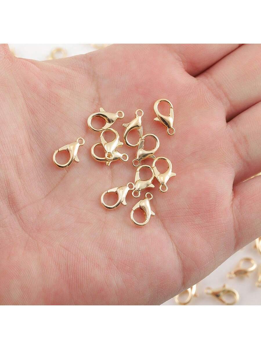 100pcs 12x7mm Lobster Clasp An – Gold Plated Ring Bewertung und Preis