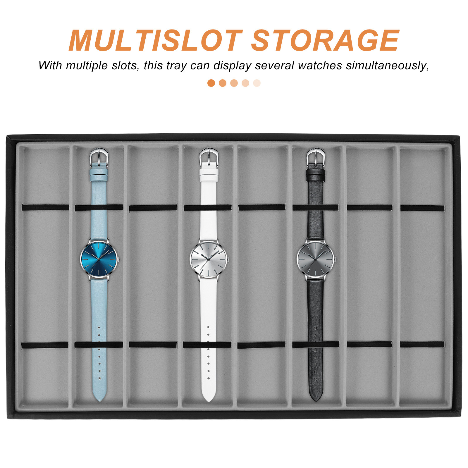 8-compartment Watch Storage Tr – Jewelry And Watches Exhibition Bewertung und Preis
