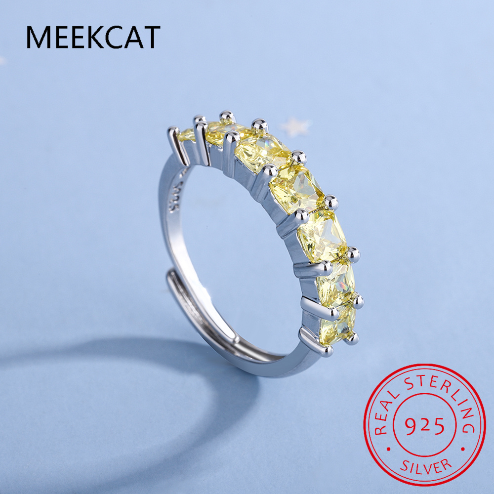 Princess Cut Natural Yellow Ci – Birthstone Ring Set Bewertung und Preis