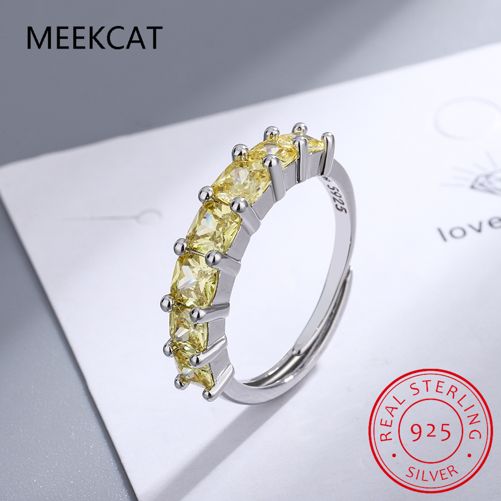 Princess Cut Natural Yellow Ci – Birthstone Ring Set Bewertung und Preis