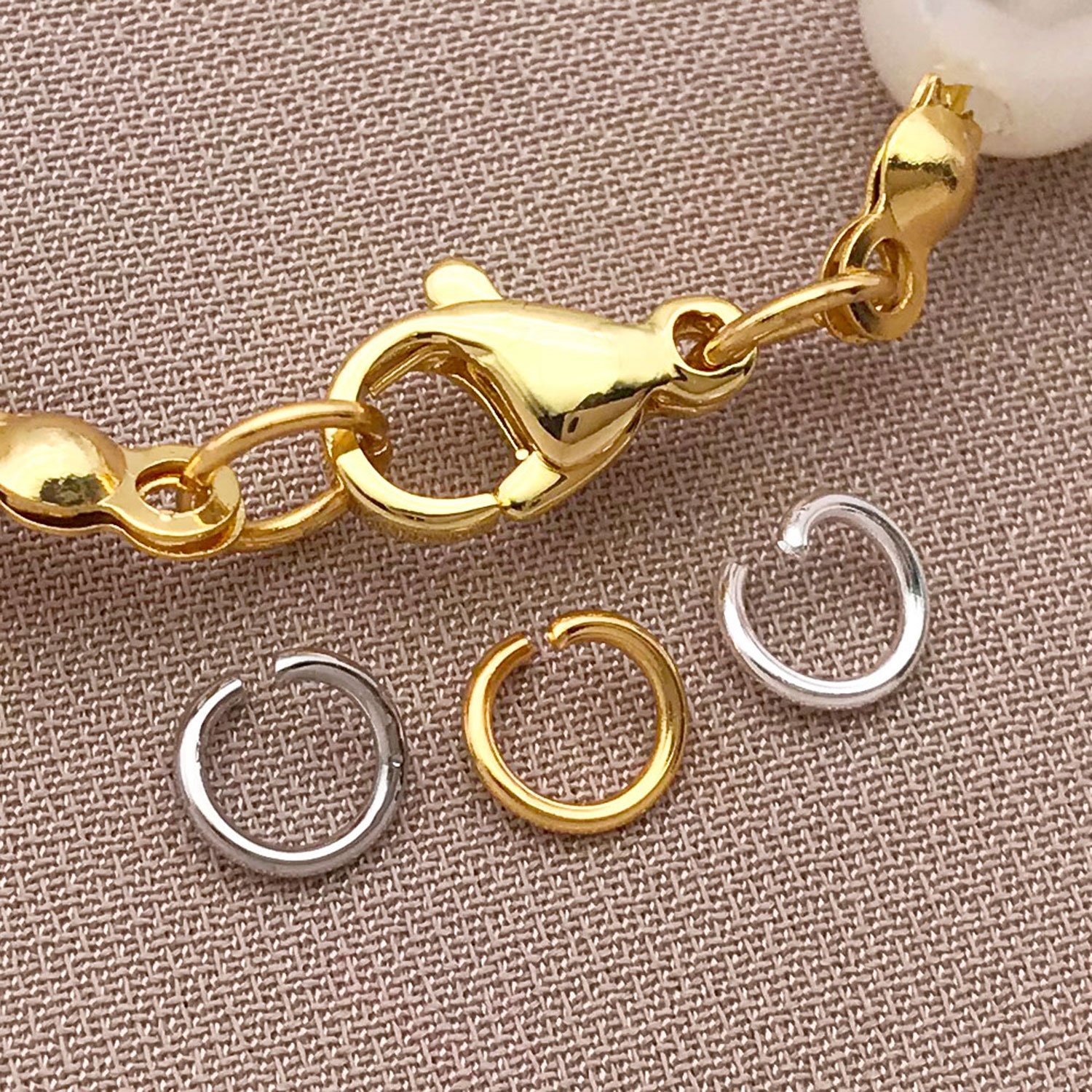 200pcs 4/5mm 18K Gold Plated S – Gold Plated Ring Bewertung und Preis