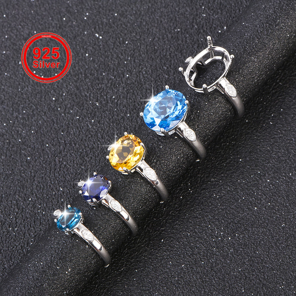 5x7-12x16mm Ring Blank 925 Ste – Sterling Silver Ring Bewertung und Preis