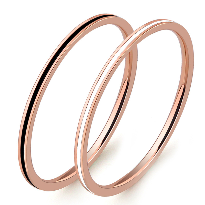 Titanium Steel Rose Gold Color – Titanium Steel Ring Bewertung und Preis