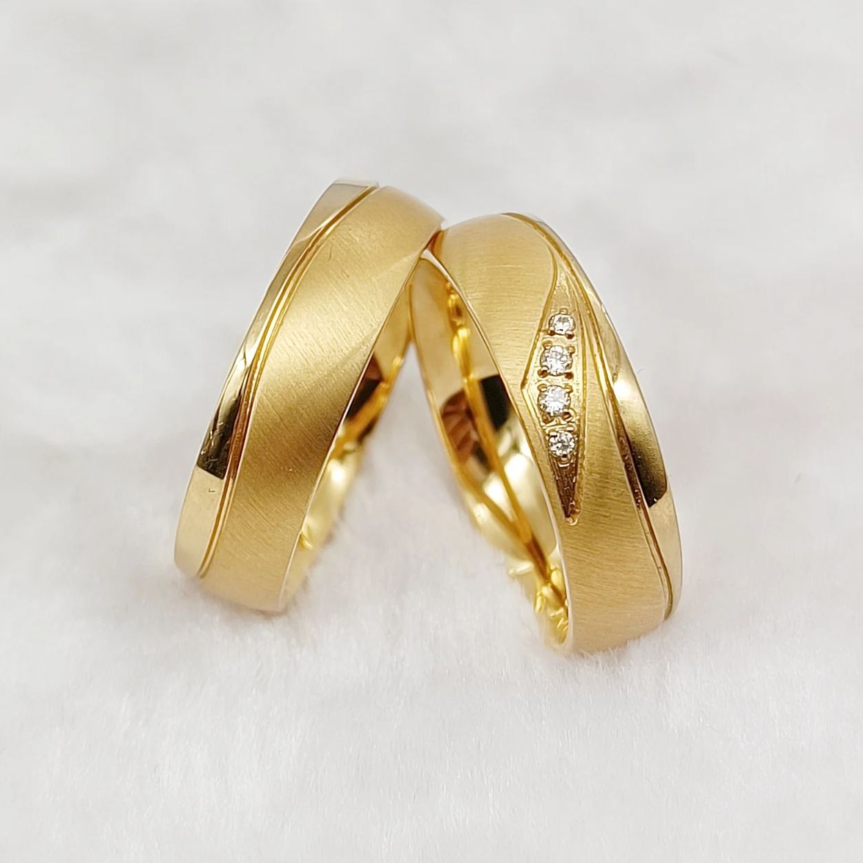 Fashion Western 24k Gold Plate – Titanium Steel Ring Bewertung und Preis