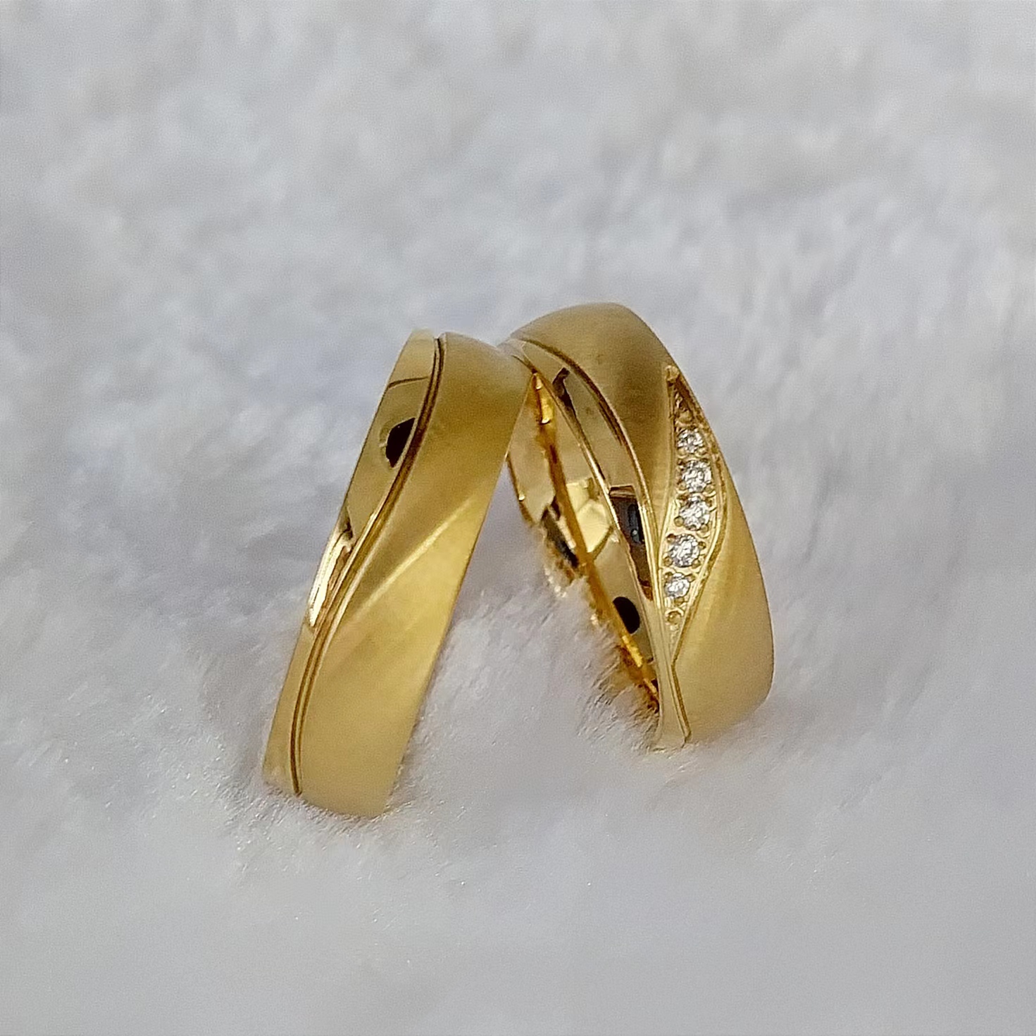Fashion Western 24k Gold Plate – Titanium Steel Ring Bewertung und Preis