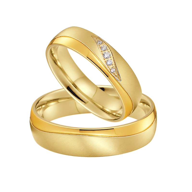 Fashion Western 24k Gold Plate – Titanium Steel Ring Bewertung und Preis