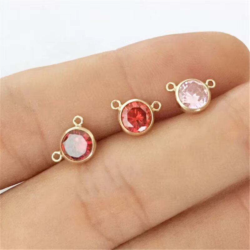 14K Gold Filled 3A CZ Connecto – Birthstone Ring Set Bewertung und Preis