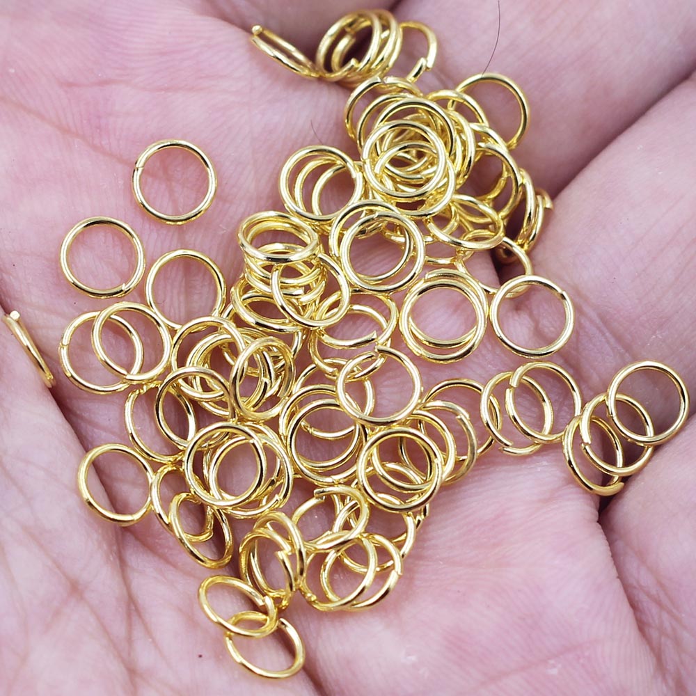 500Pcs Open Jump Rings Alloy G – Gold Plated Ring Bewertung und Preis
