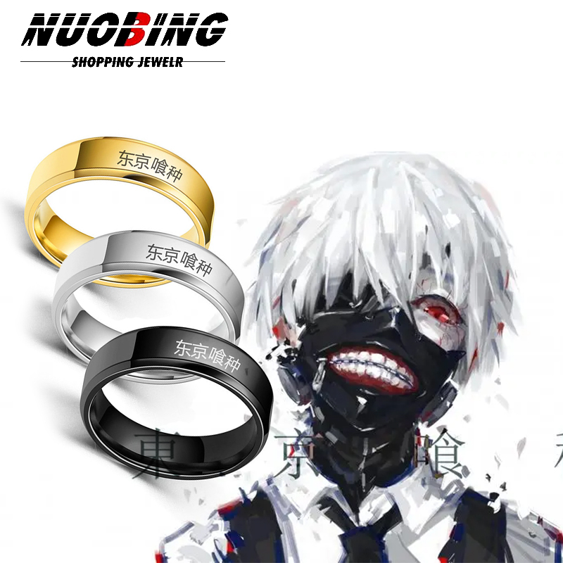 Anime Tokyo Ghoul Kinmu Kenyan – Titanium Steel Ring Bewertung und Preis