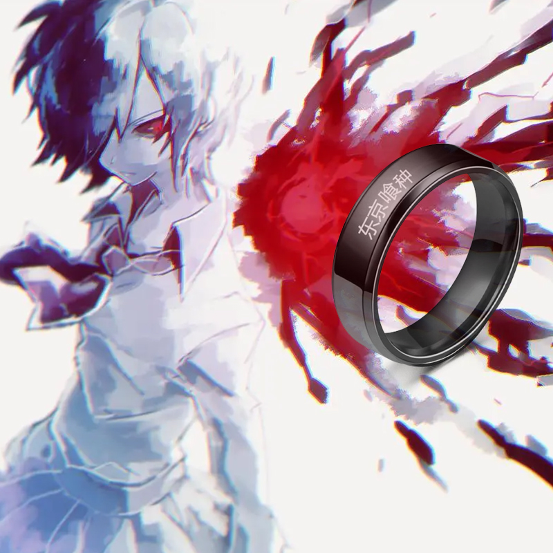Anime Tokyo Ghoul Kinmu Kenyan – Titanium Steel Ring Bewertung und Preis