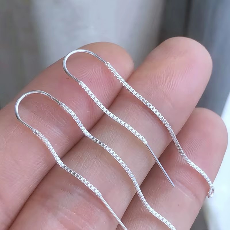 925 Silver Earrings U-Threader – Sterling Silver Ring Bewertung und Preis