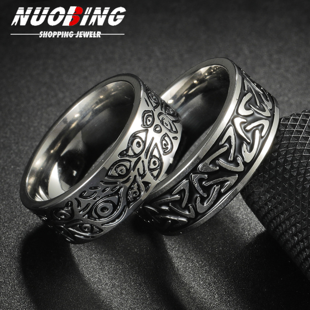 Retro Titanium Steel Ring With – Titanium Steel Ring Bewertung und Preis