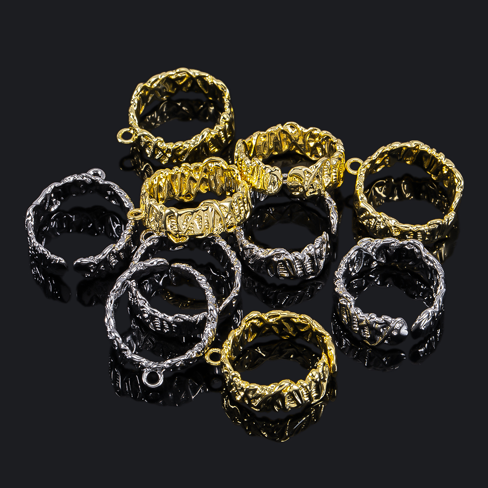 2Pcs Gold Plated Irregular Ope – Gold Plated Ring Bewertung und Preis