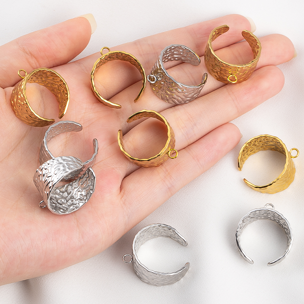 2pcs Stainless Steel 18K Gold  – Gold Plated Ring Bewertung und Preis