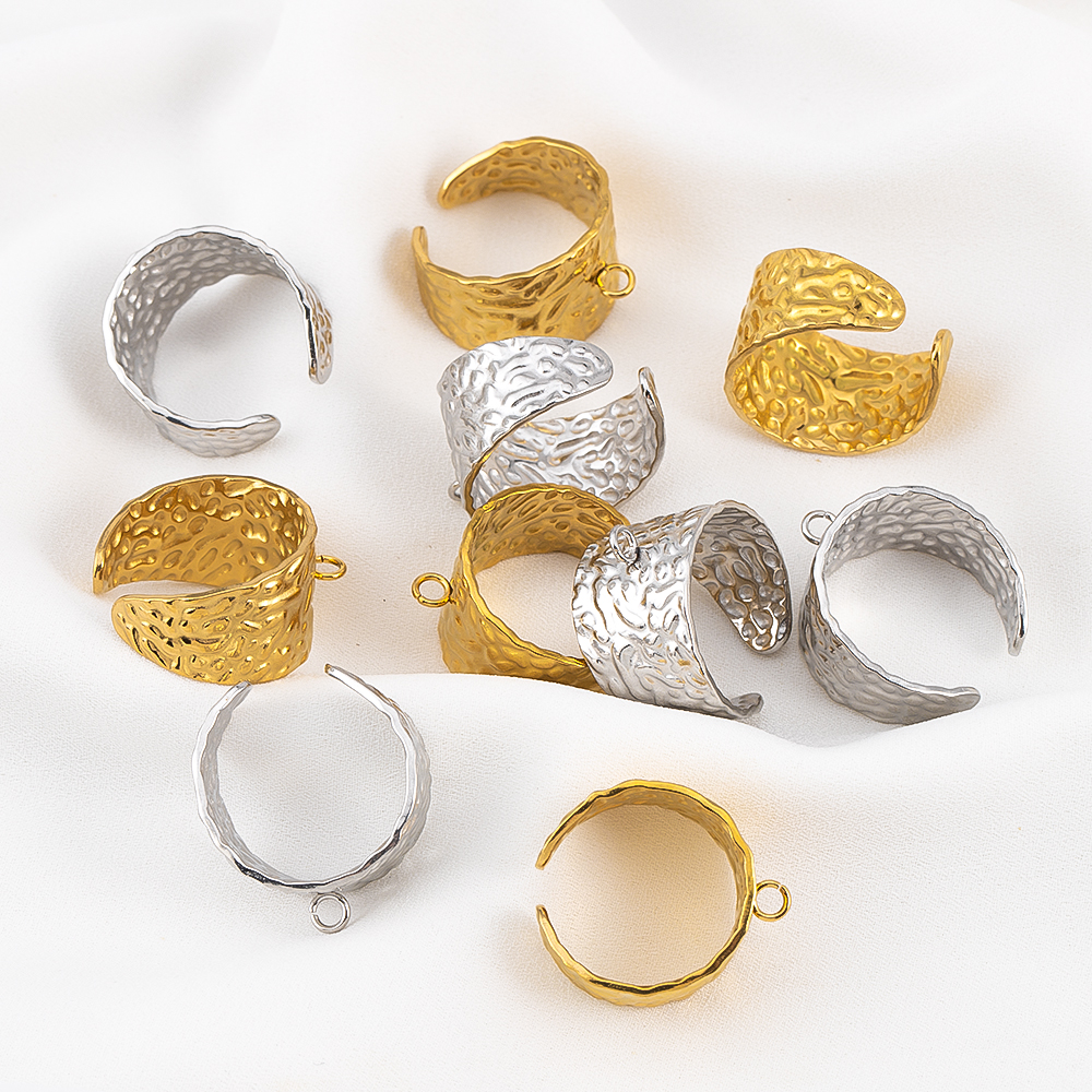 2pcs Stainless Steel 18K Gold  – Gold Plated Ring Bewertung und Preis