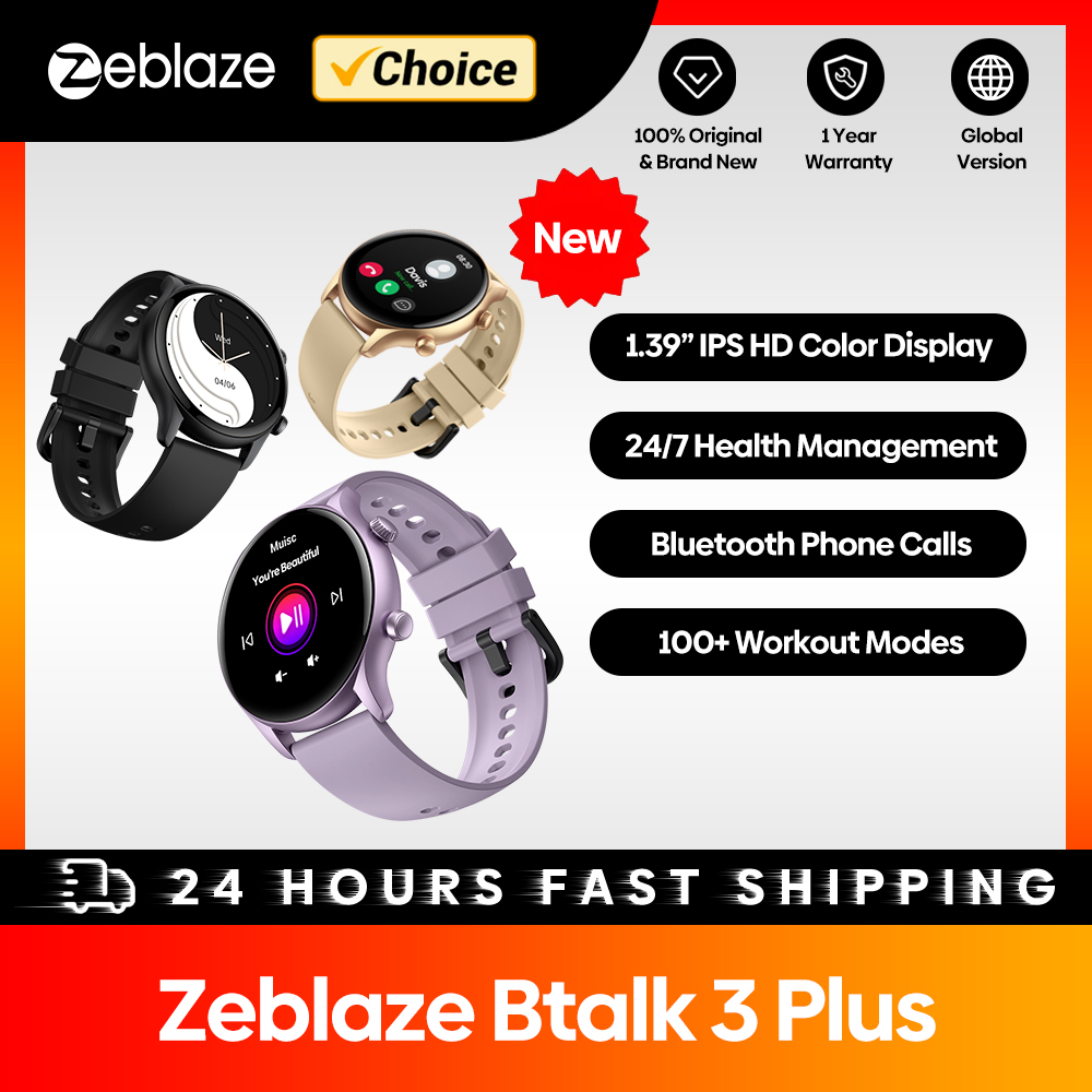 New Zeblaze Btalk 3 Plus Voice – Italian Jewelry Watches Bewertung und Preis
