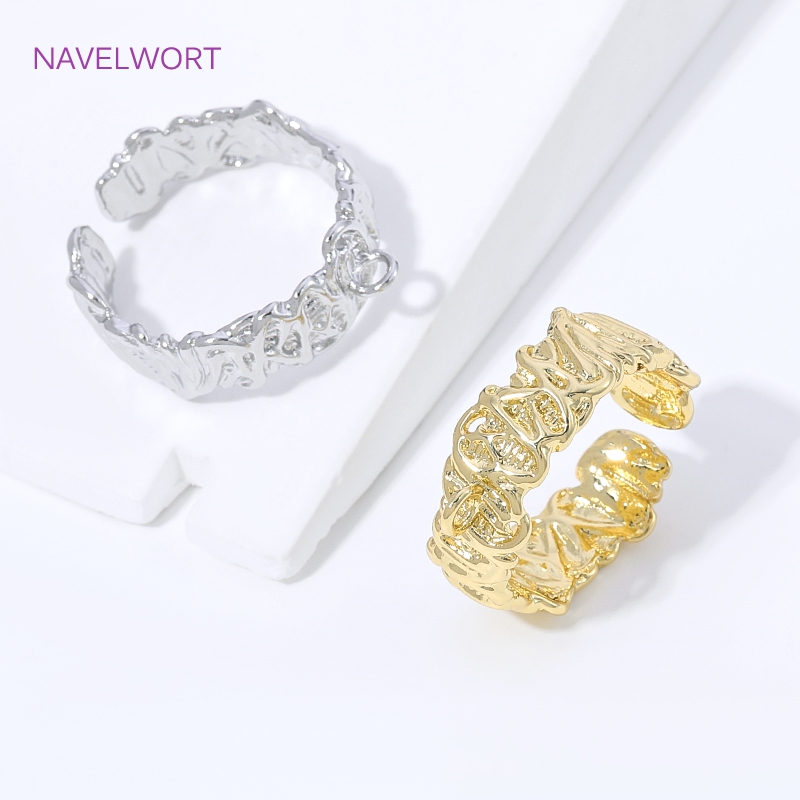 18K Gold Plated Brass Stripe O – Gold Plated Ring Bewertung und Preis